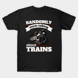 Railway Steam Engine Driver Railwaymen T-Shirt